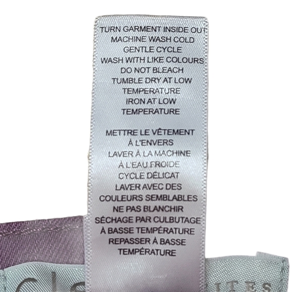 Cleo Petites every body purple  straight leg pants - Picture 6 of 11